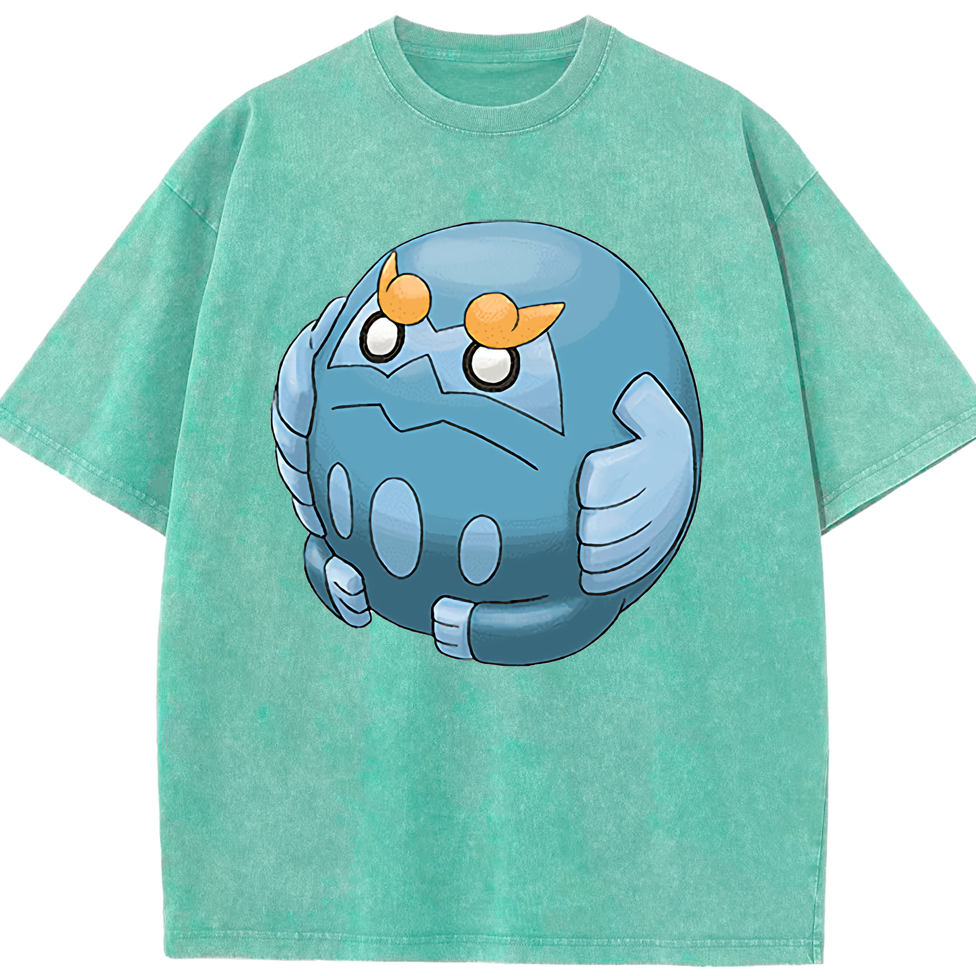 （画像用） ポケットモンスター Pokémon 綿100% ヴィンテージ風 半袖Tシャツ（フロントプリント）
